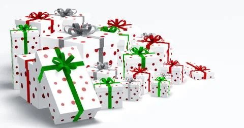 Gift Boxes Stock Illustration