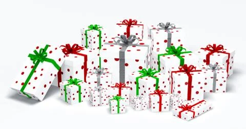 Gift Boxes Stock Illustration