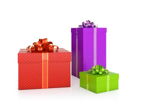 Gift boxes Stock Illustration