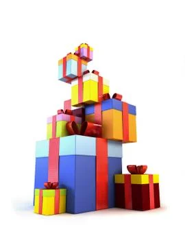 Gift boxes Stock Illustration