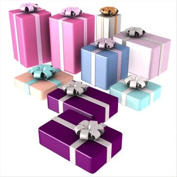 Gift boxes Stock Illustration