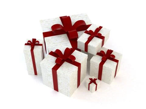 Gift boxes Stock Illustration