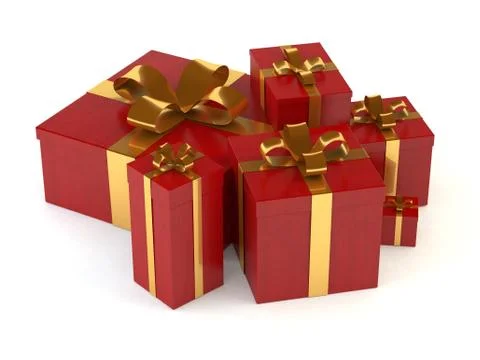 Gift boxes Stock Illustration