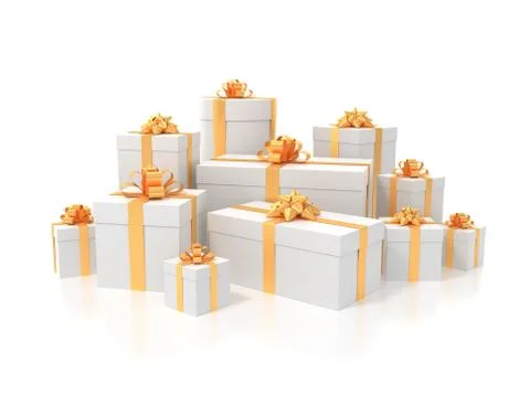 Gift boxes Illustrazione stock