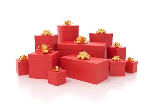 Gift boxes Stock-Illustration