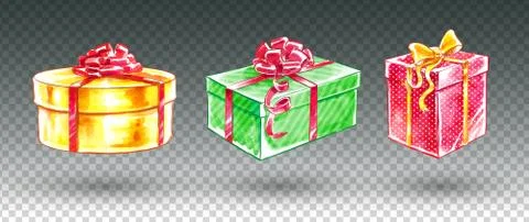 Gift boxes Stock Illustration