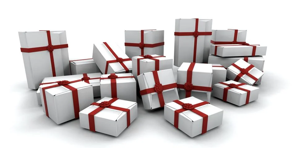 Gift boxes イラスト素材