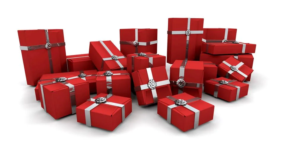 Gift boxes Stock Illustration