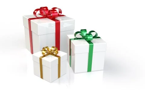 Gift Boxes Stock Illustration