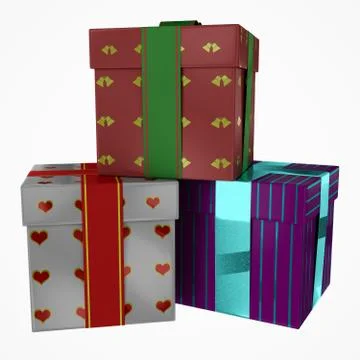 Gift boxes イラスト素材