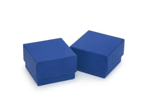 Gift boxes isolated on white Stock Photos