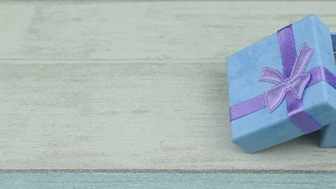 Gift boxes with objects Stock Footage 89201864