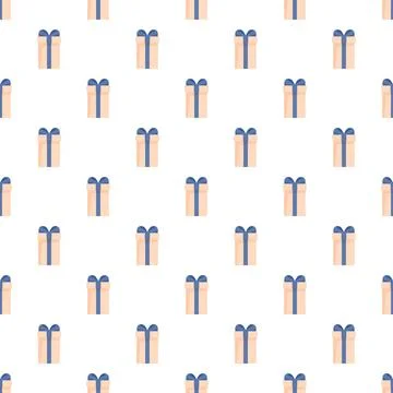 Gift boxes pattern for celebration and birthday background Stock Illustration