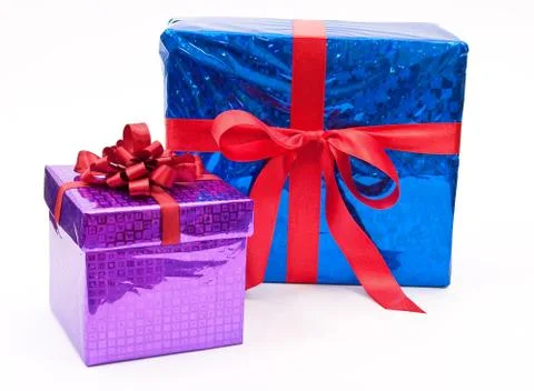 Gift boxes Stock Photos