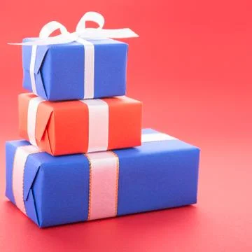 Gift boxes Foto stock