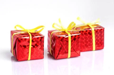 Gift boxes Foto stock
