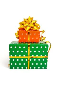 Gift boxes Stock Photos