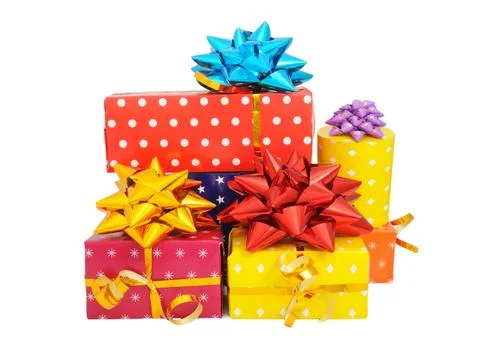 Gift boxes Stock Photos