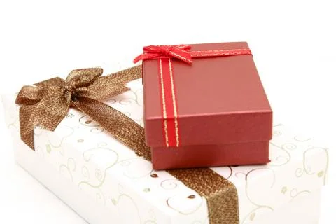 Gift boxes Stock Photos