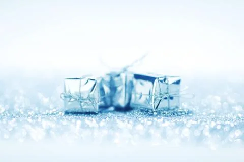 Gift boxes 写真素材