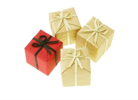 Gift boxes Stock Photos