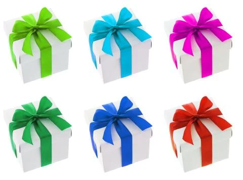 Gift boxes Stock Photos