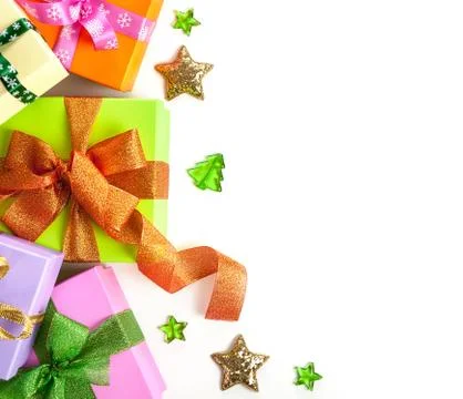 Gift boxes Stock Photos