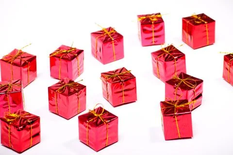 Gift boxes Stock Photos