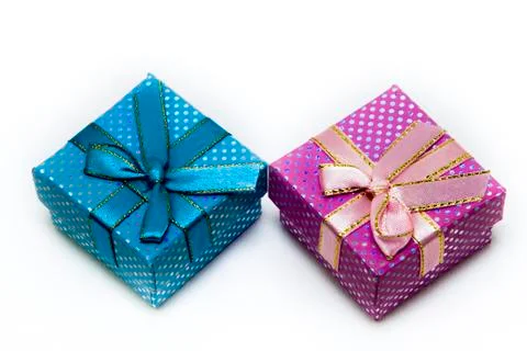 Gift boxes Stock Photos