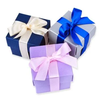 Gift boxes Stock Photos