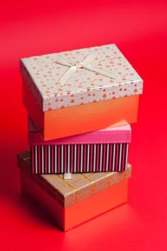 Gift boxes Stock Photos