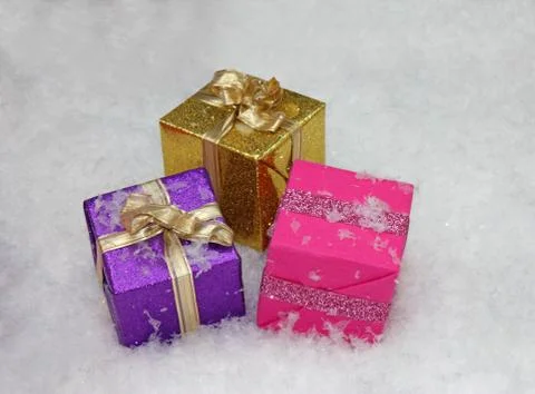 Gift Boxes. Foto stock