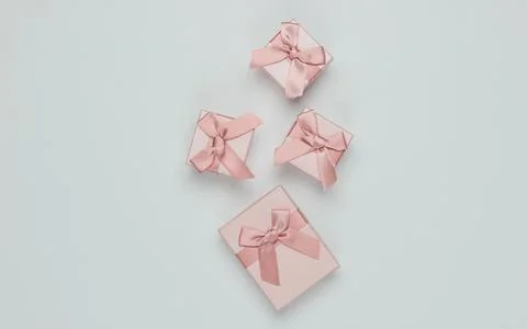 Gift boxes 库存照片