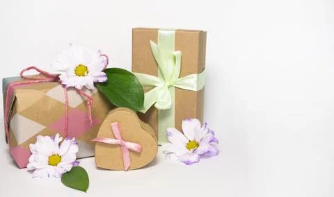 Gift boxes Foto stock