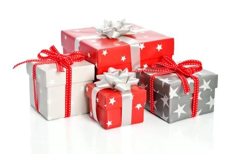Gift boxes Stock Photos