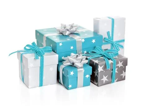 Gift boxes Stock Photos