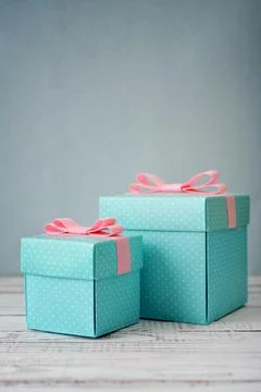 Gift boxes Stock Photos