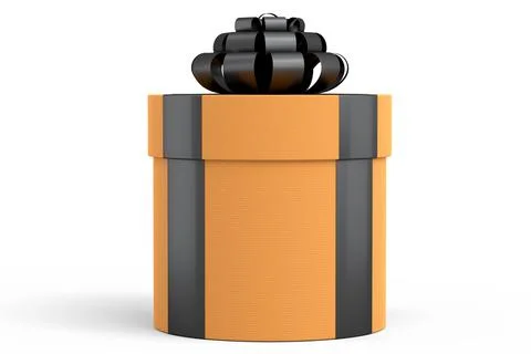 Gift boxes with ribbon and bow isolated on white background. greeting design 스톡 일러스트