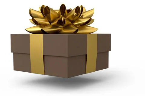 Gift boxes with ribbon and bow isolated on white background. greeting design Stock Illustration