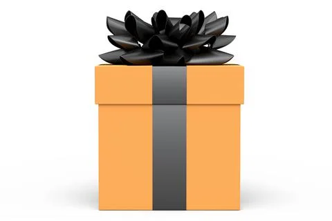 Gift boxes with ribbon and bow isolated on white background. greeting design Stock Illustration