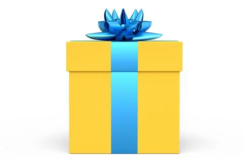 Gift boxes with ribbon and bow isolated on white background. greeting design Stock Illustration