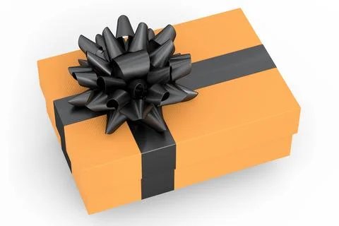 Gift boxes with ribbon and bow isolated on white background. greeting design Stock Illustration