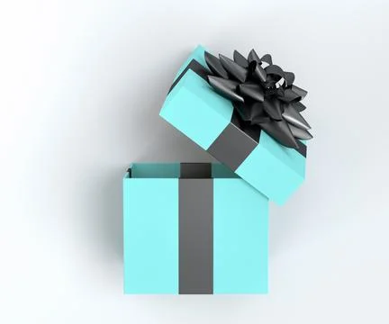 Gift boxes with ribbon and bow for Merry Christmas flying and falling on whit 스톡 일러스트