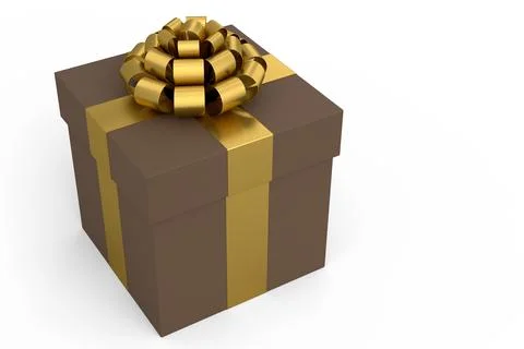 Gift boxes with ribbon and bow isolated on white background. greeting design Stockillustratie