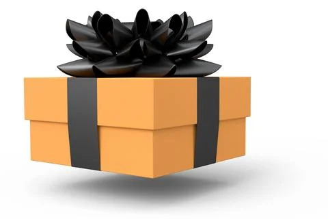 Gift boxes with ribbon and bow isolated on white background. greeting design 스톡 일러스트