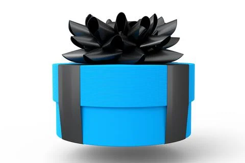 Gift boxes with ribbon and bow isolated on white background. greeting design Stock Illustration