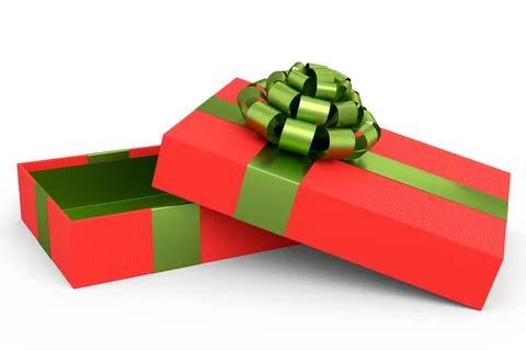 Gift boxes with ribbon and bow isolated on white background. greeting design 스톡 일러스트