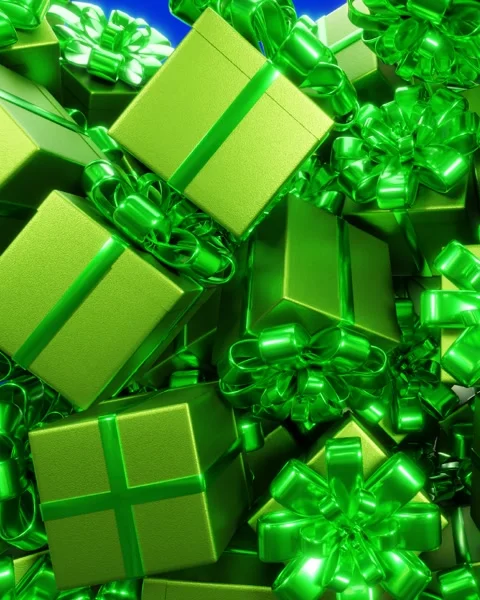 Gift boxes transition Stock Footage 295325095