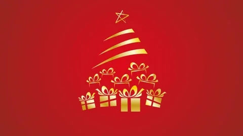 Gift boxes under the Christmas tree, winter shopping, discounts and promotion Stock Footage 220911620