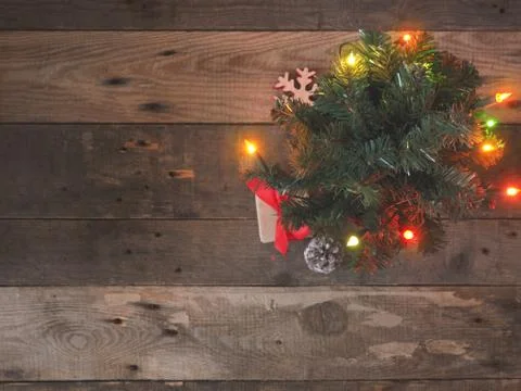 Gift boxes under the Christmas tree Stock Photos